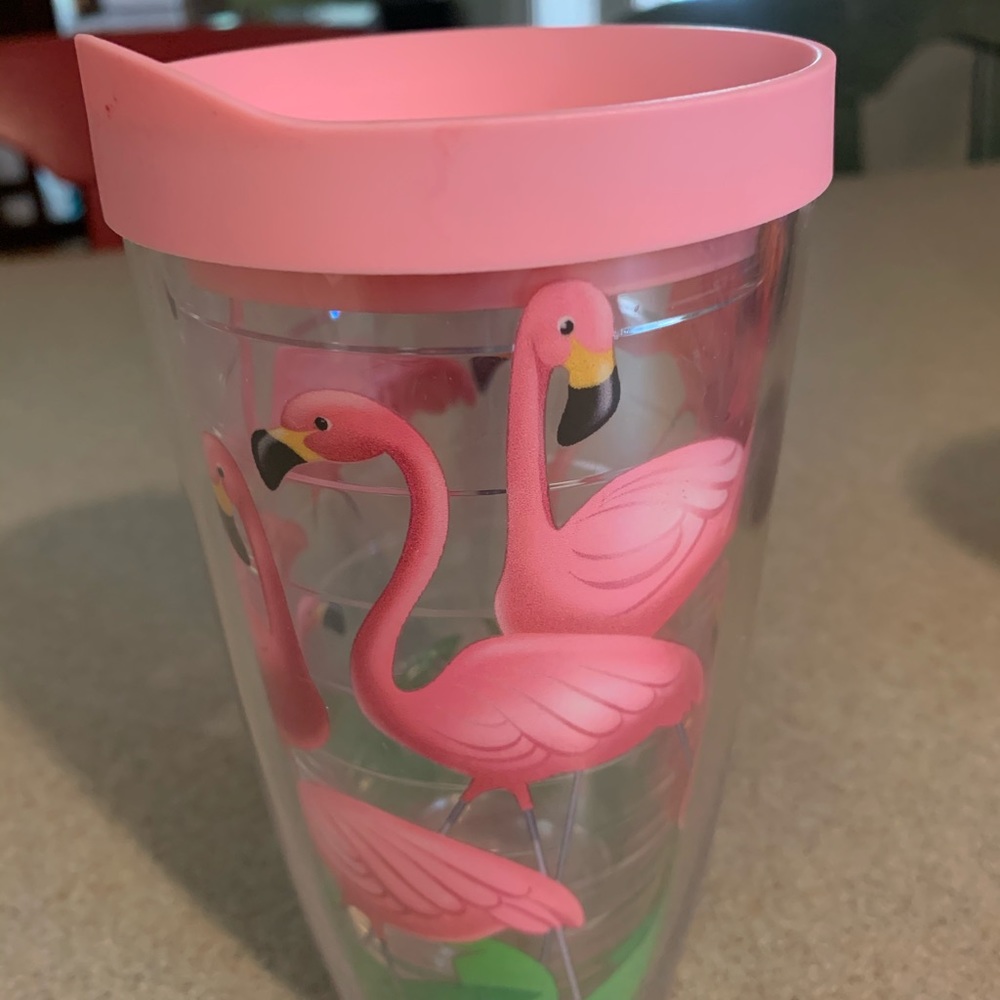 Tervis Flamingo 16oz with life